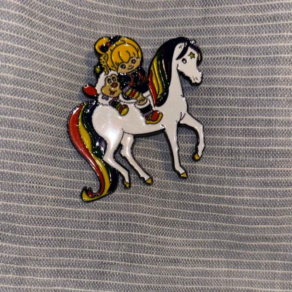 Rainbowbrite pin